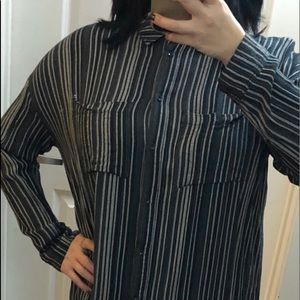 GF 100% Rayon, Striped Tunic - Size M